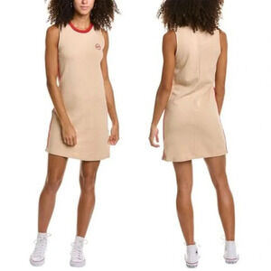 New! Anthropologie Sol Angeles Stripe Midi Dress In Beige nwt 30909